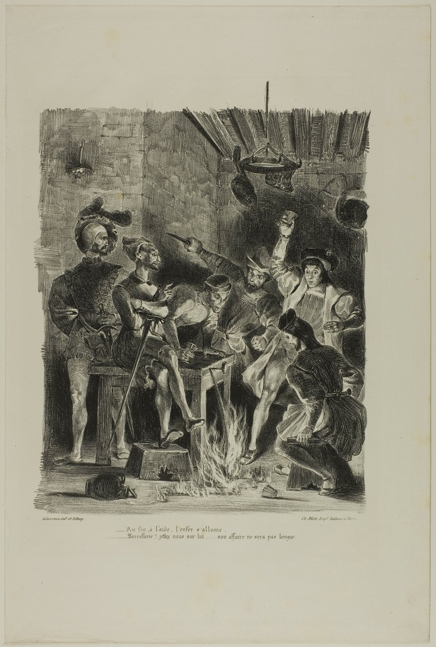 Mephistopheles at the Students