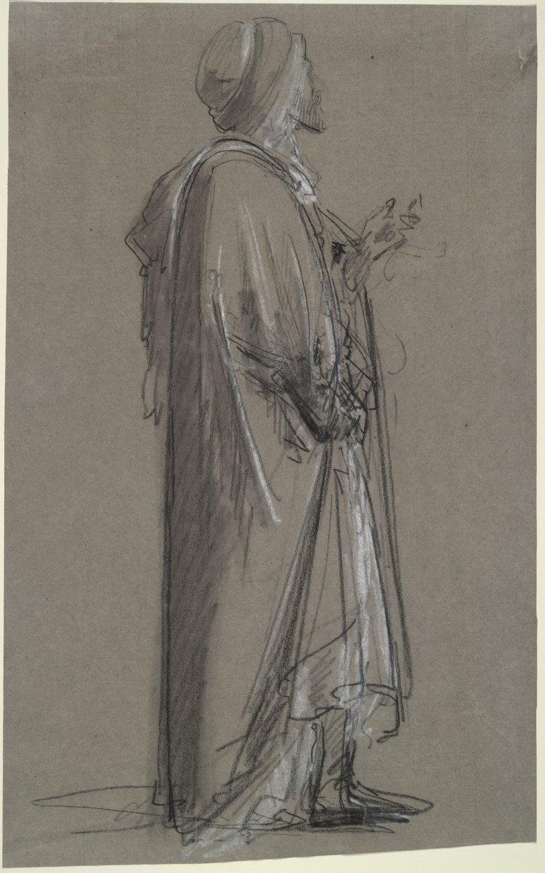 A Standing Arab by Eugène Fromentin