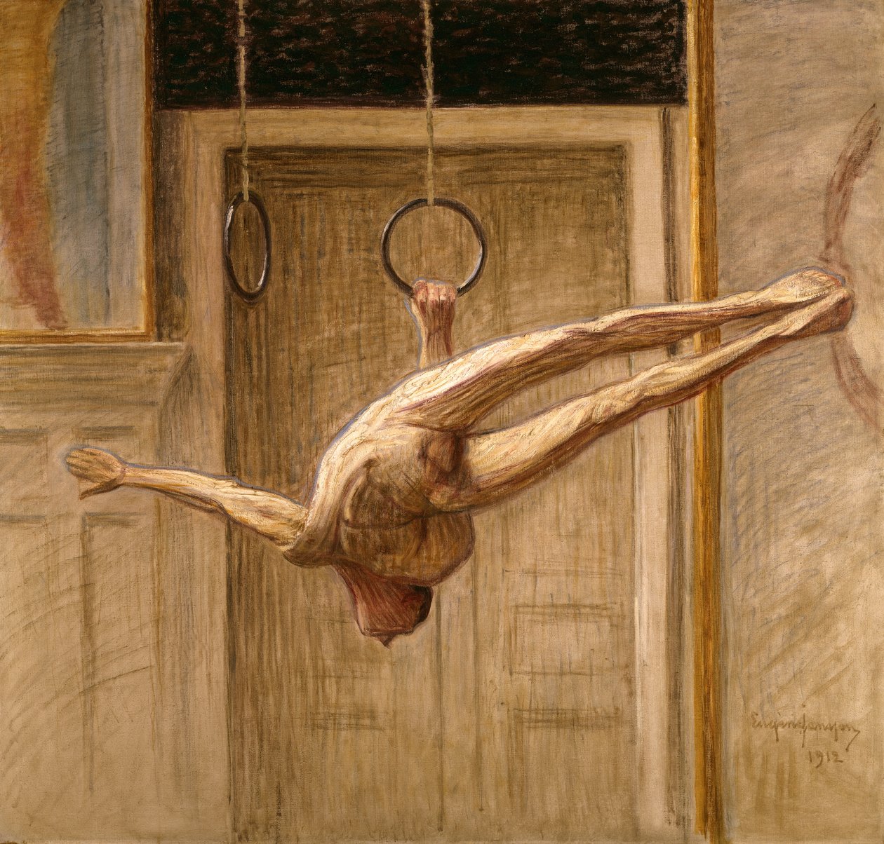 Ring Gymnast No.2 by Eugène Jansson