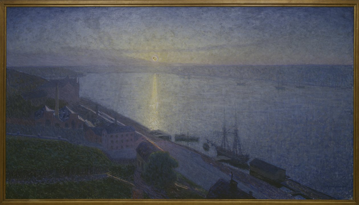 Sunset by Eugène Jansson