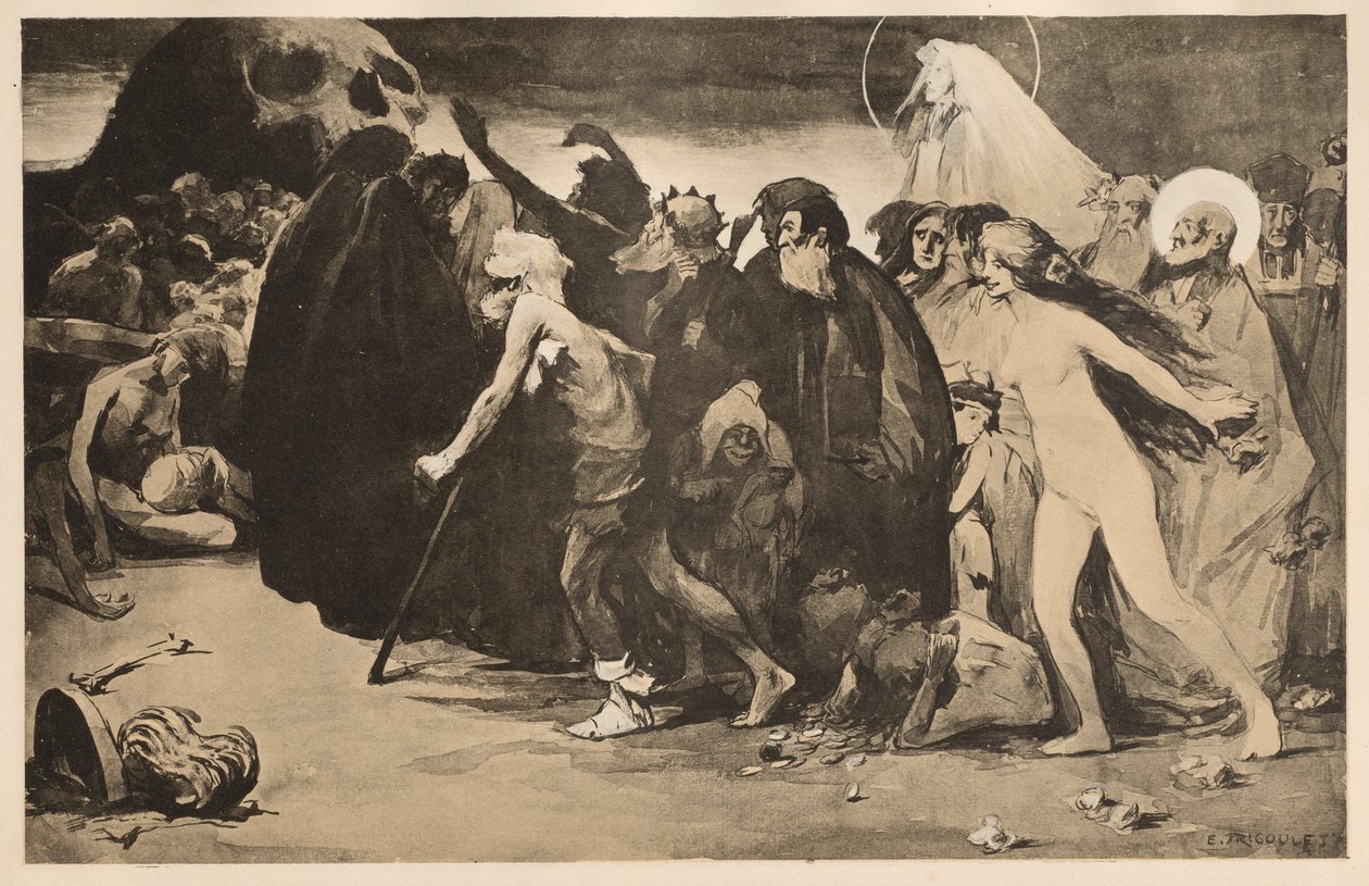 The Path of Death, 1899 by Eugène Trigoulet