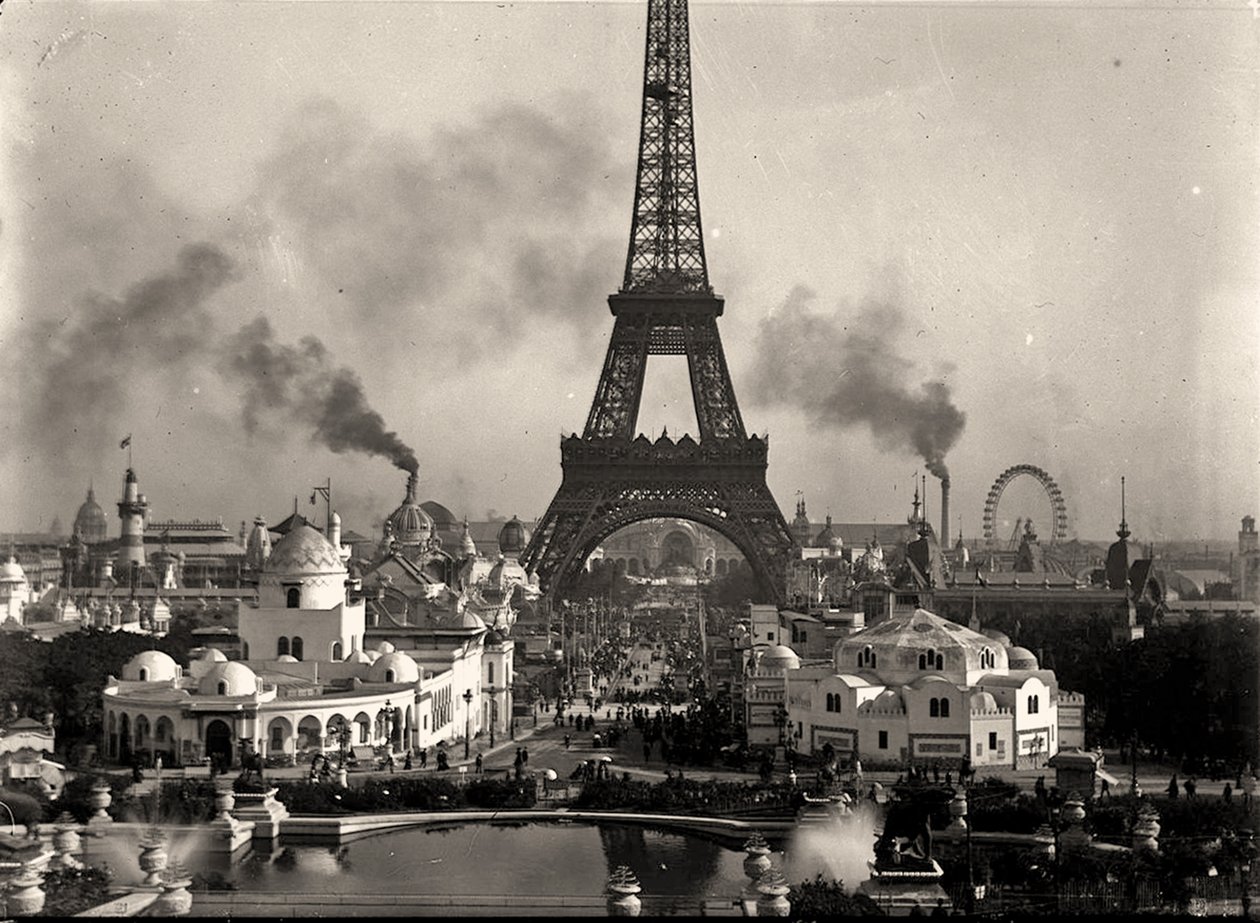 View of The Exposition Universelle, Paris by Eugène Trutat