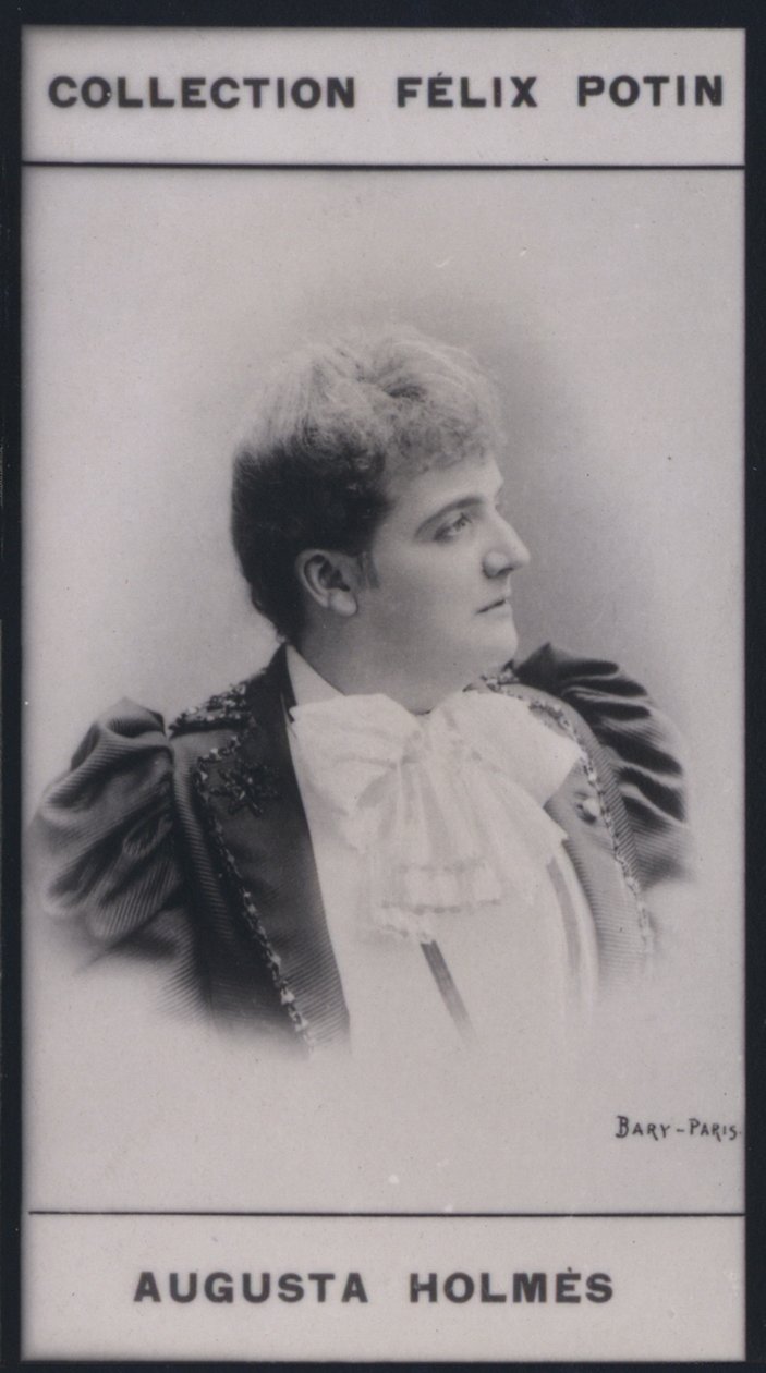 Augusta Holmes (1850-1902) by European Photographer