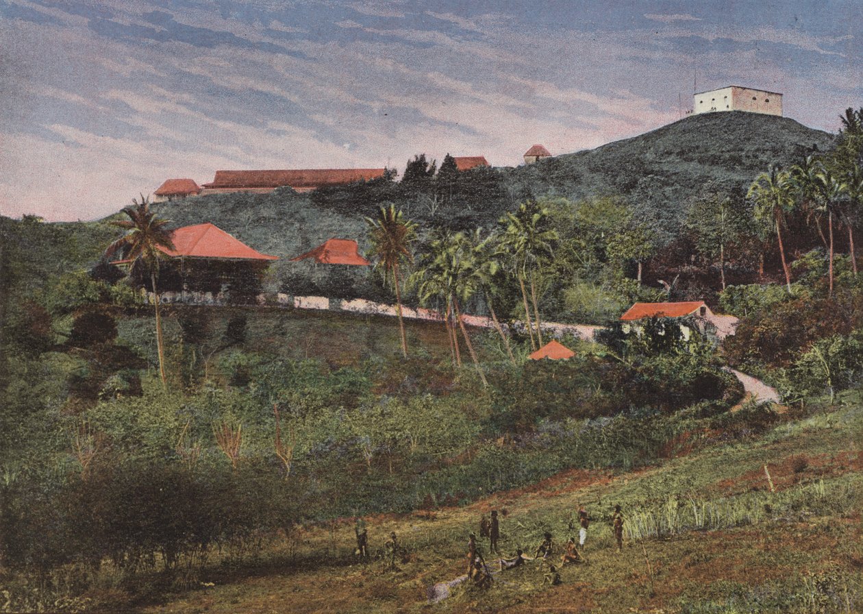 Canala Post and Its Blockhouse by European Photographer