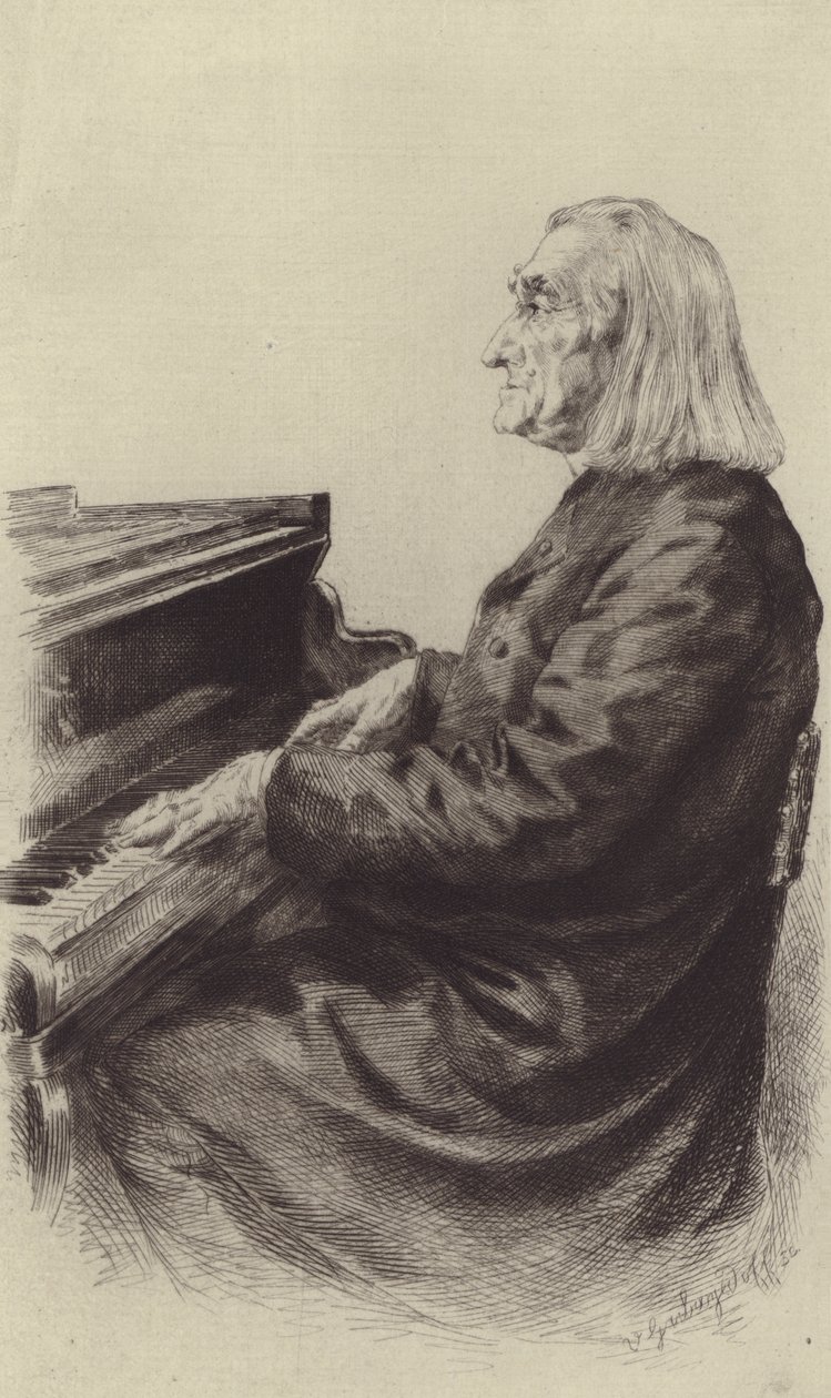 Franz Liszt by European School