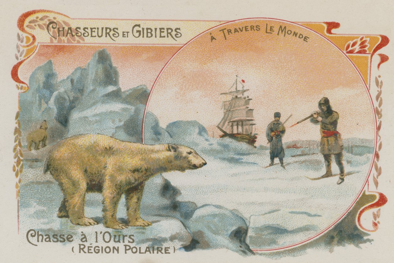 Hunting for Polar Bears by European School