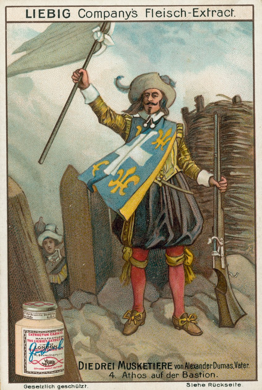 The Three Musketeers by European School