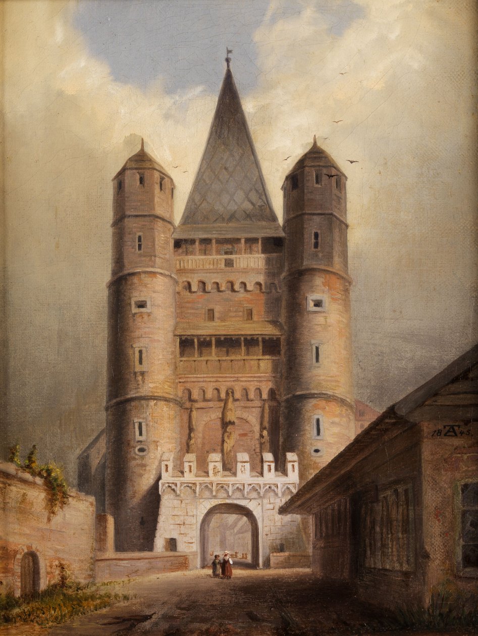 Spalentor in Basel by F. A. Zeuschner