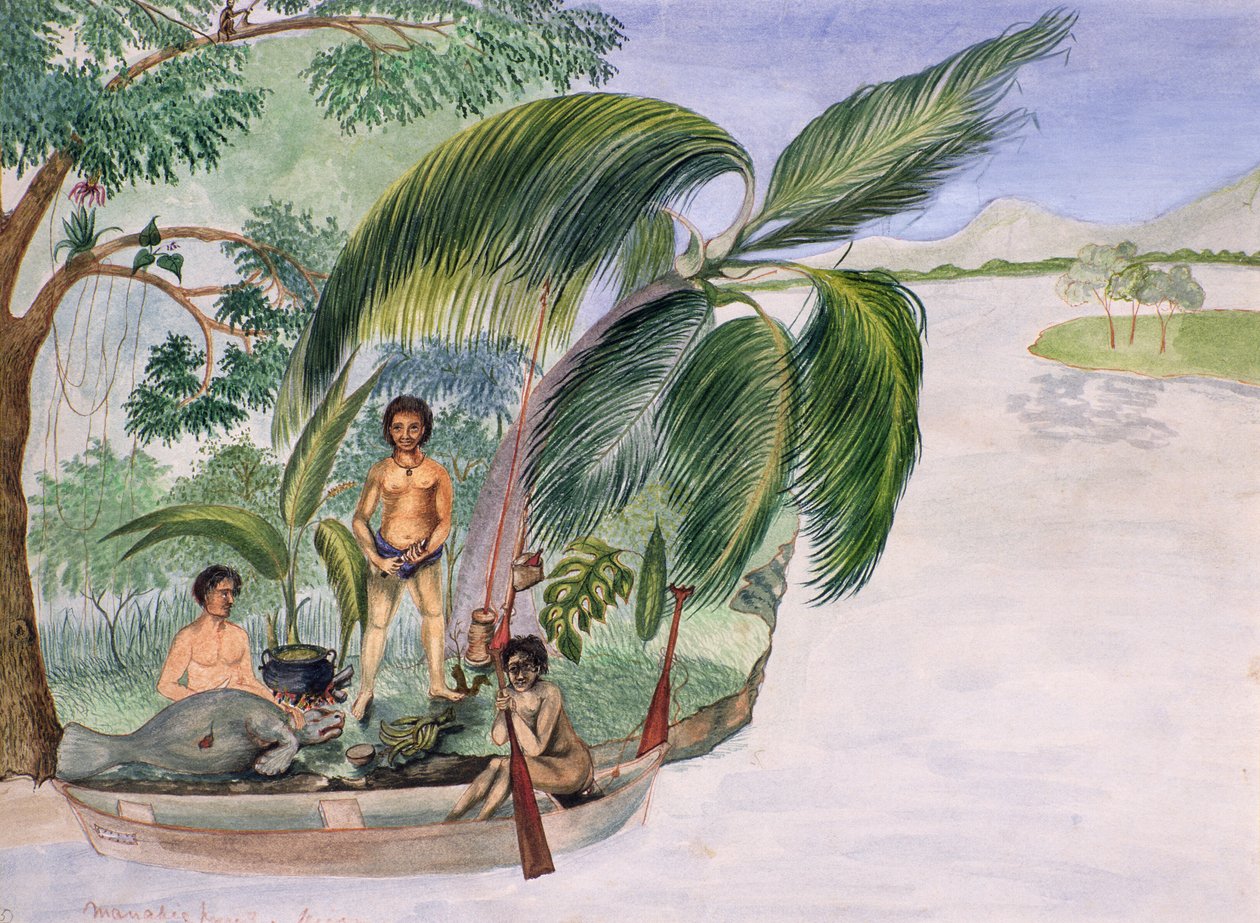 Manati Hunt by F. Deiezmann