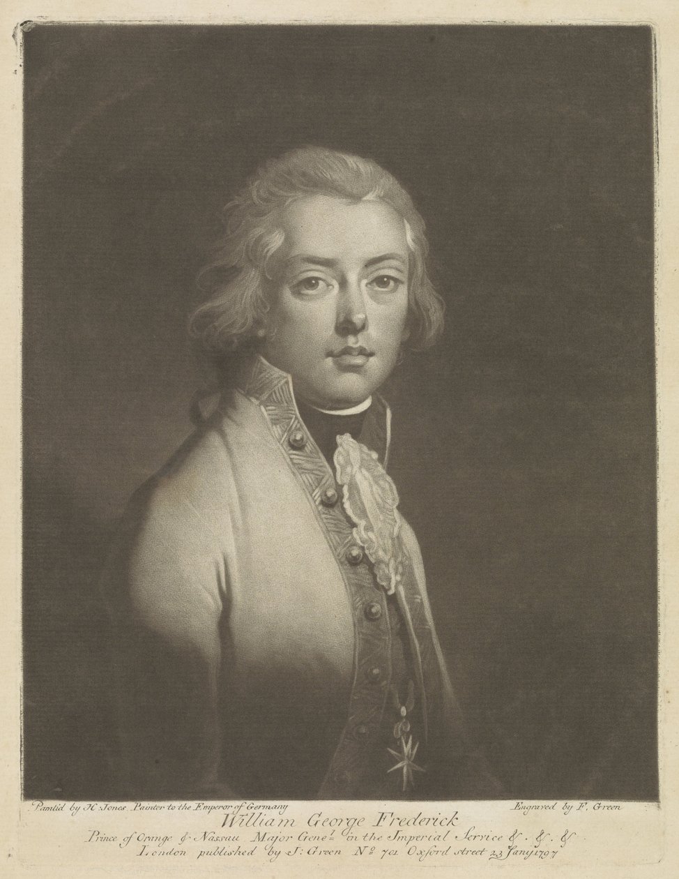 Portrait of Frederick, Prince of Orange-Nassau by F. Green