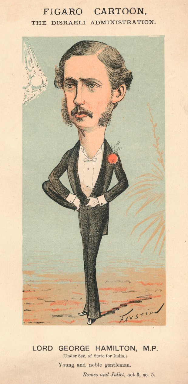 Lord George Hamilton, M.P. by Faustin