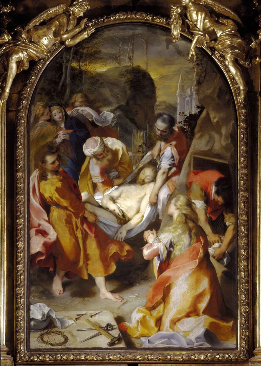 Burial of Christ by Federico Barocci