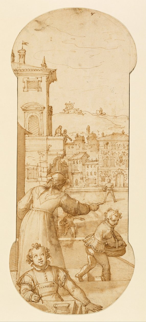 Taddeo Sent on an Errand by Calabrese