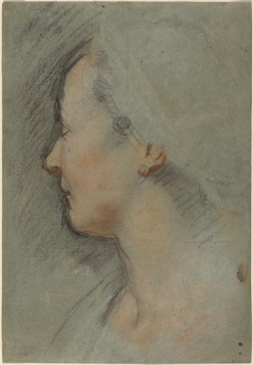 Head of a Woman by Federico Barocci
