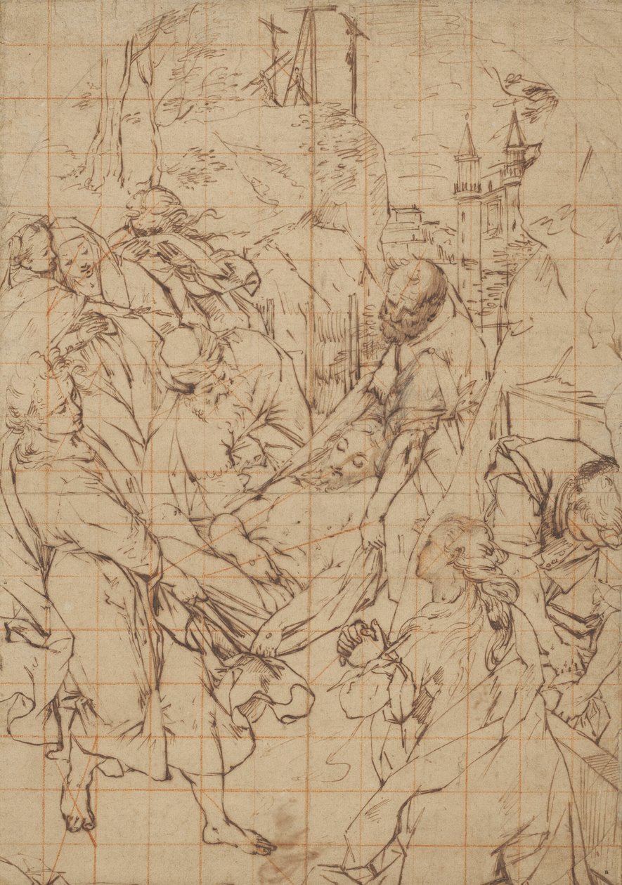 The Entombment of Christ by Federico Barocci