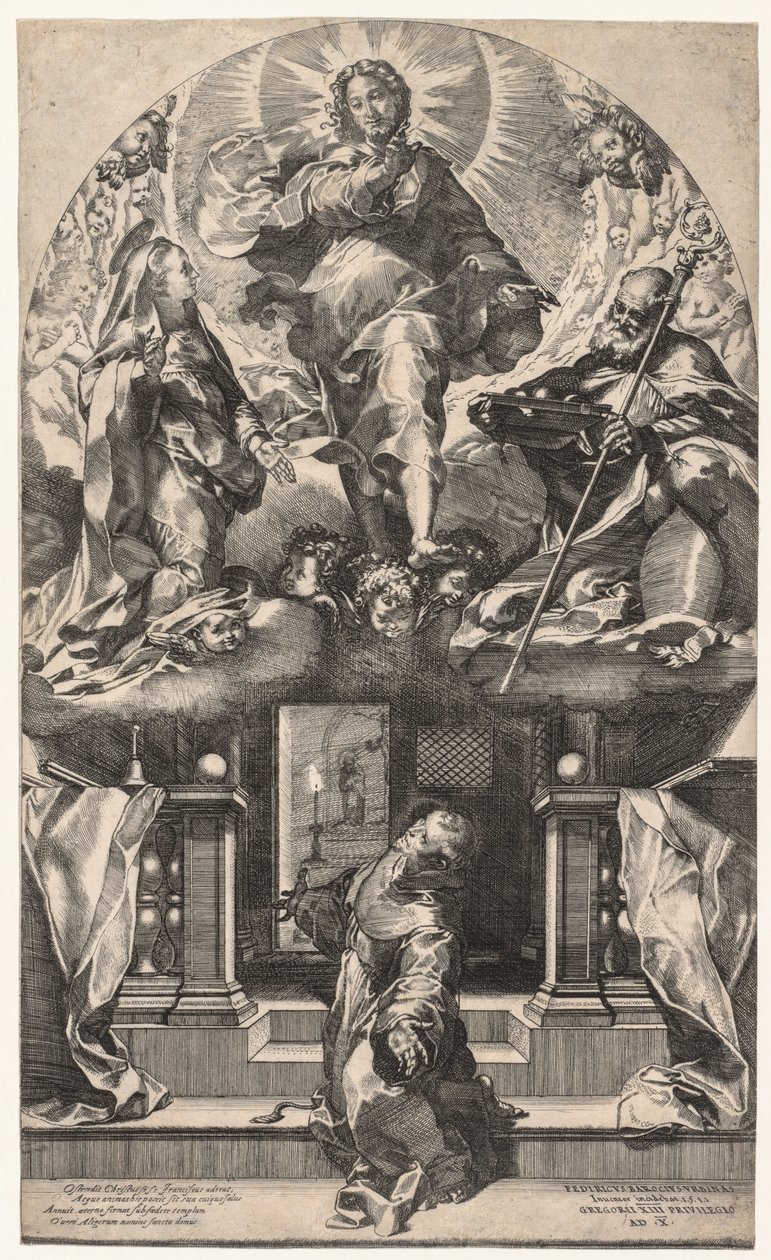 The Vision of St. Francis by Federico Barocci