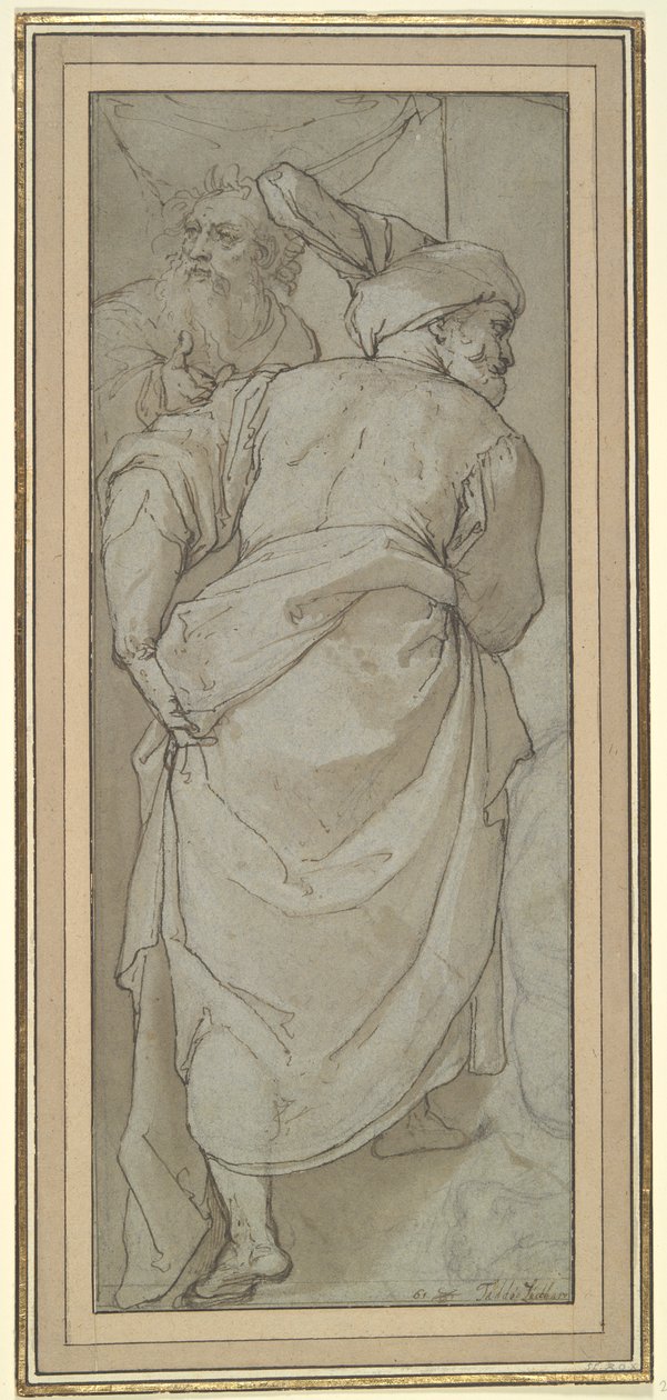 Figure Study by Federico Zuccaro