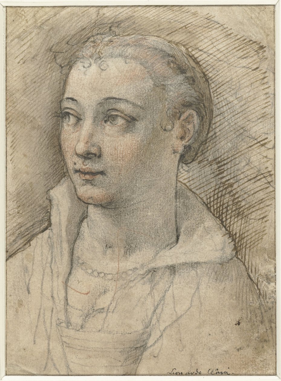 Portrait of an Unknown Woman by Federico Zuccaro