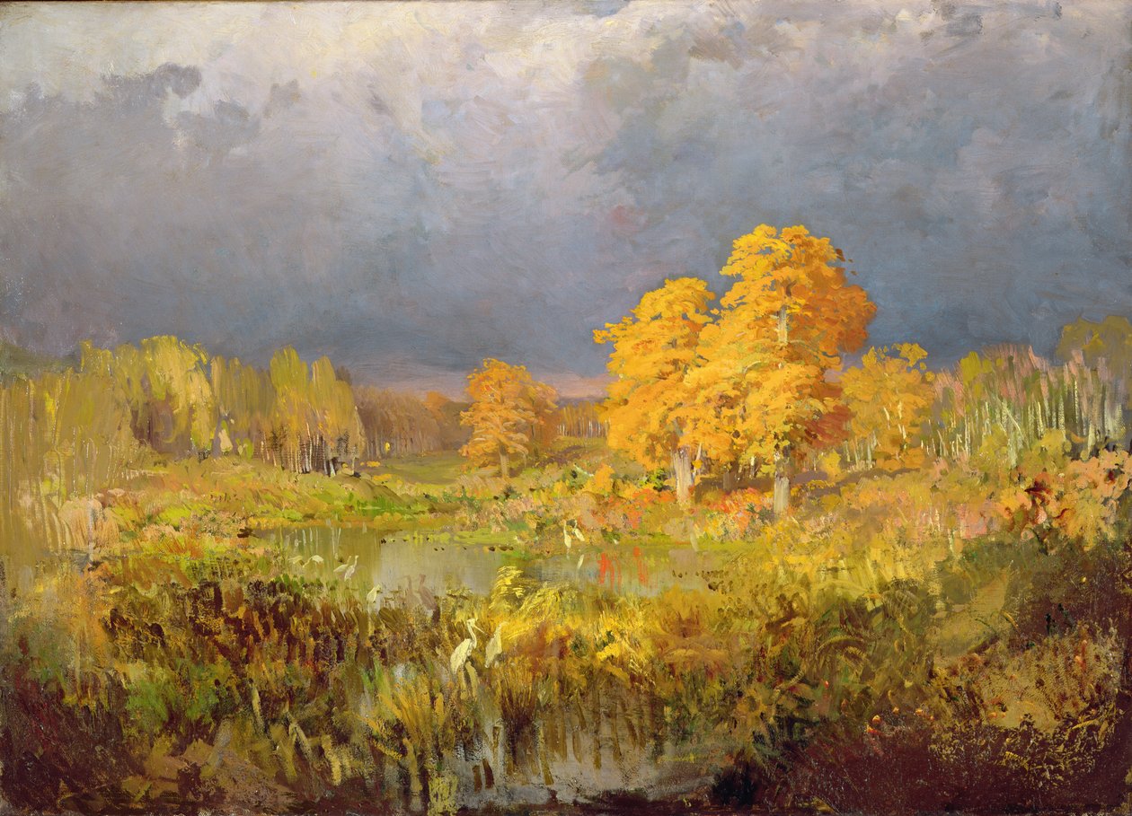 Forest Swamp in Autumn, c.1872 by Fedor Aleksandrovich Vasiliev