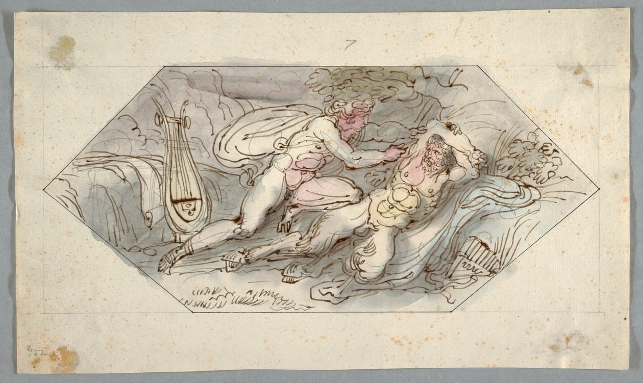 Apollo flays Marsyas, 1796–98 by Felice Giani