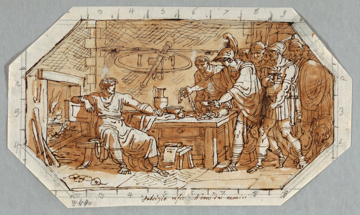 Fabrizio Refusing the Gifts of his Enemies by Felice Giani
