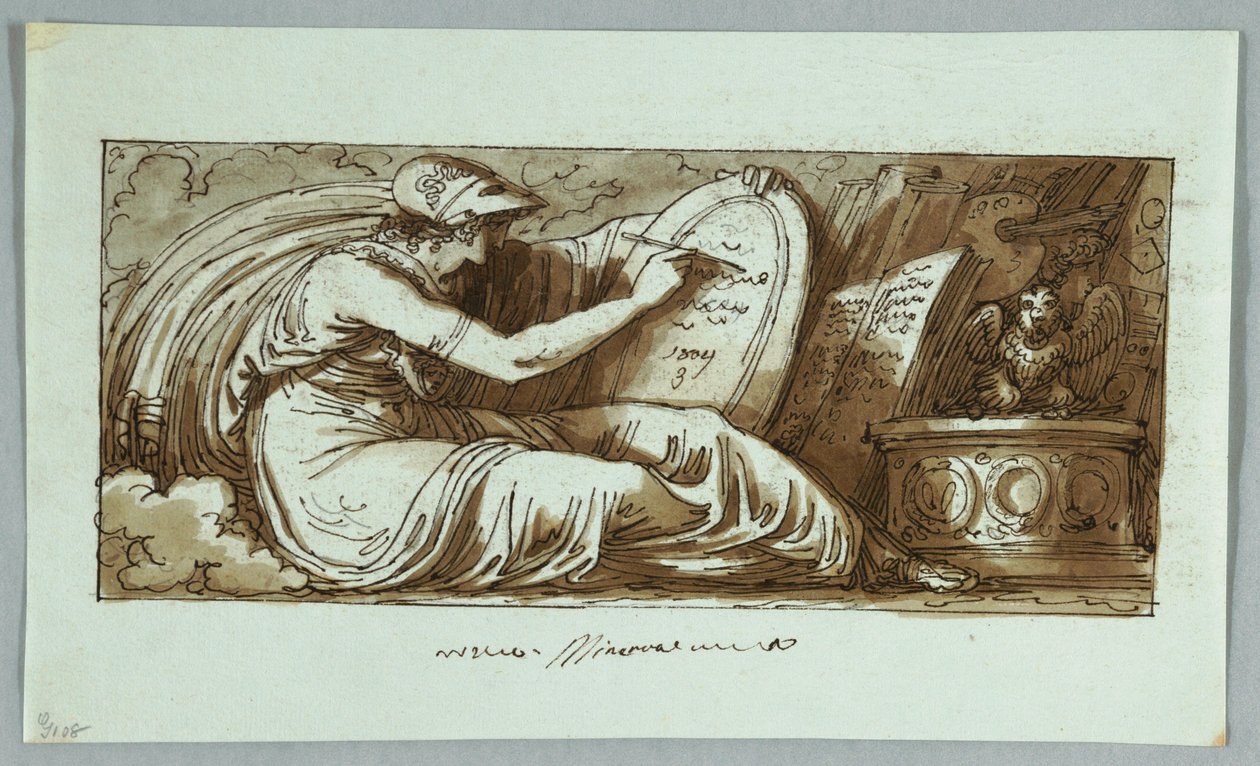 Minerva by Felice Giani