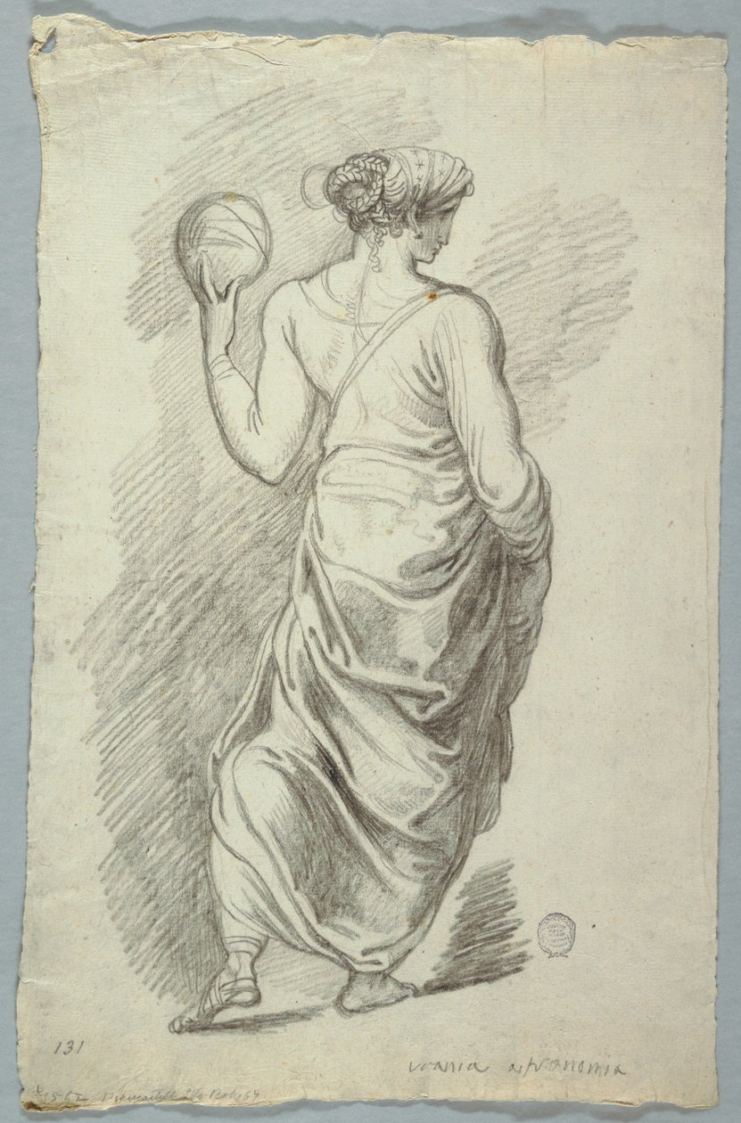 Urania, Muse of Astronomy by Felice Giani