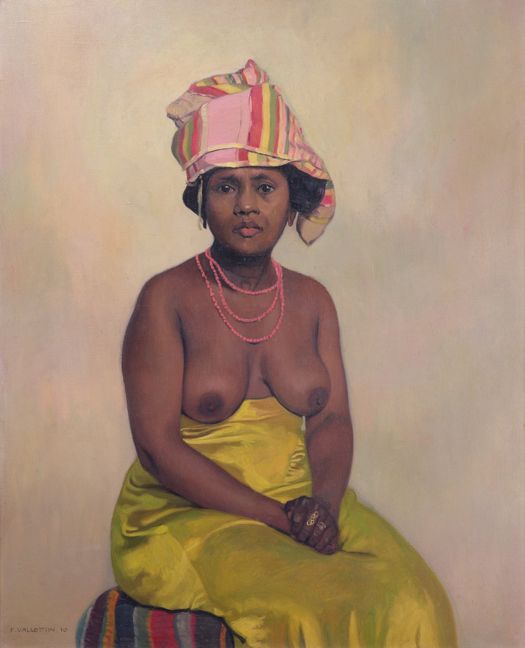 African Woman, 1910 by Felix Edouard Vallotton