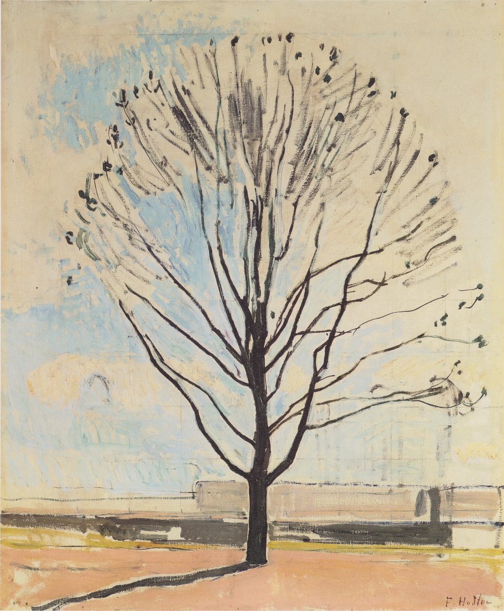 The Bare Tree by Ferdinand Hodler