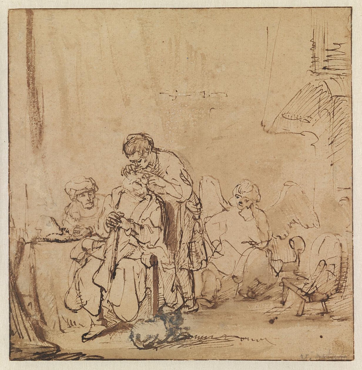 The Healing of Tobit by Ferdinand Bol