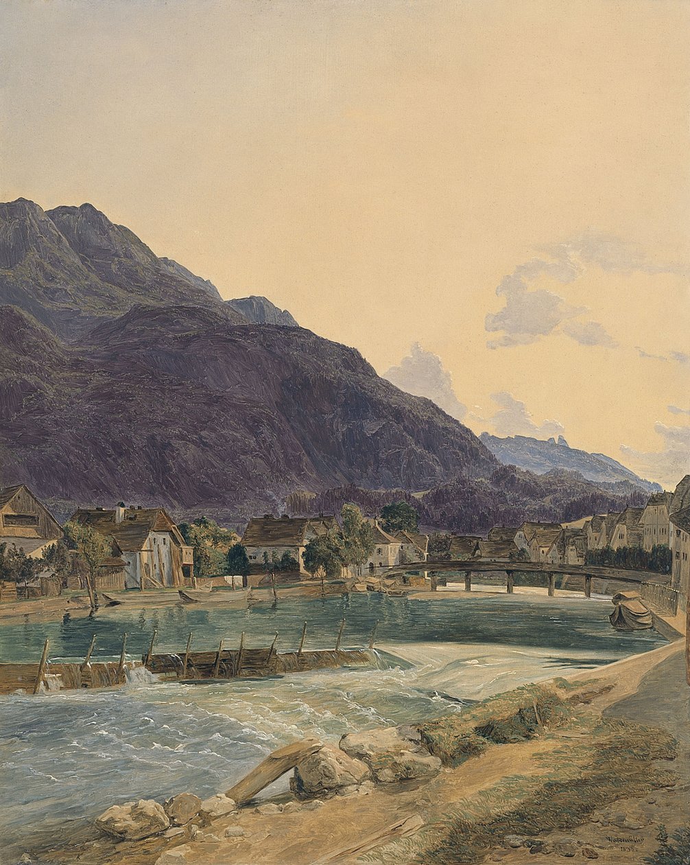 Bad Ischl by Ferdinand Georg Waldmuller