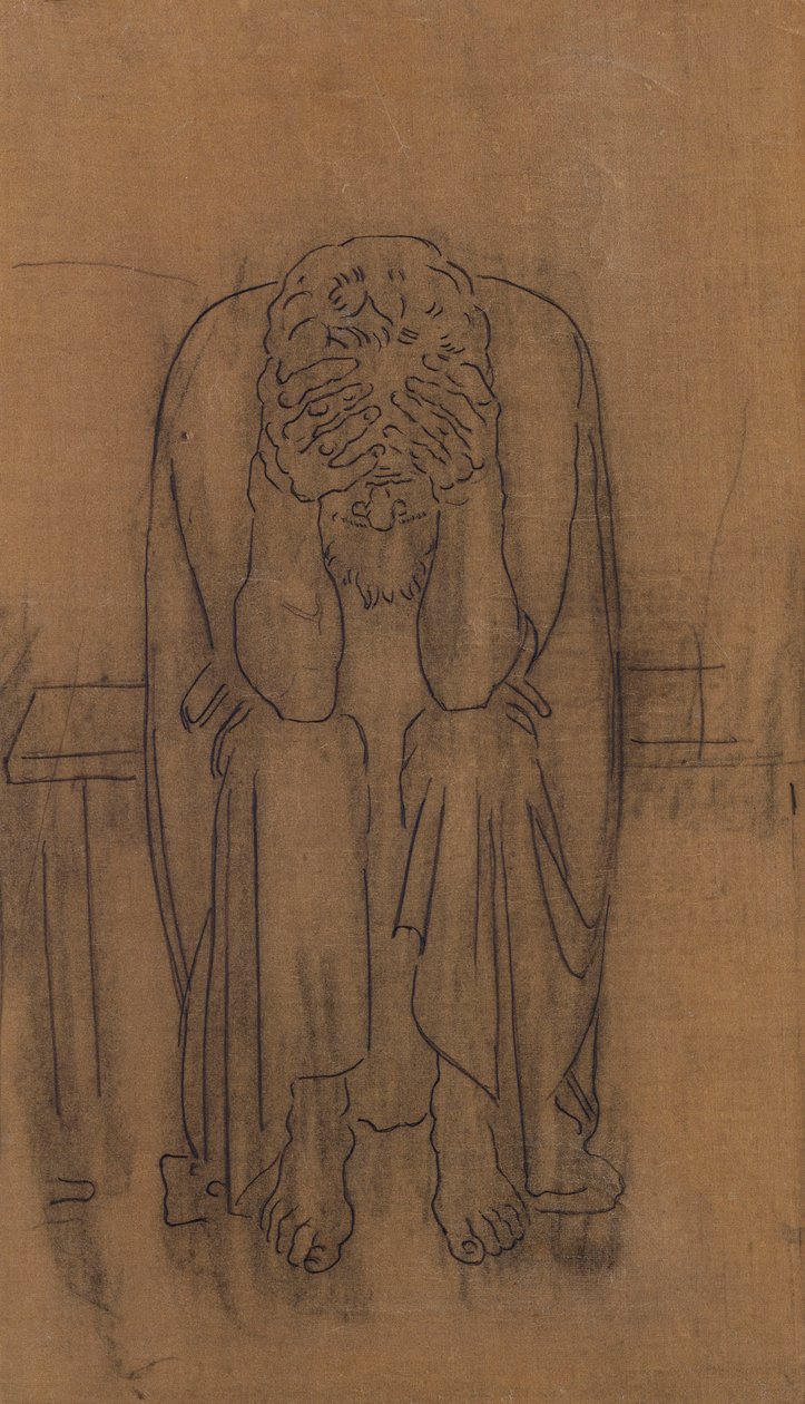 Dark Genius by Ferdinand Hodler