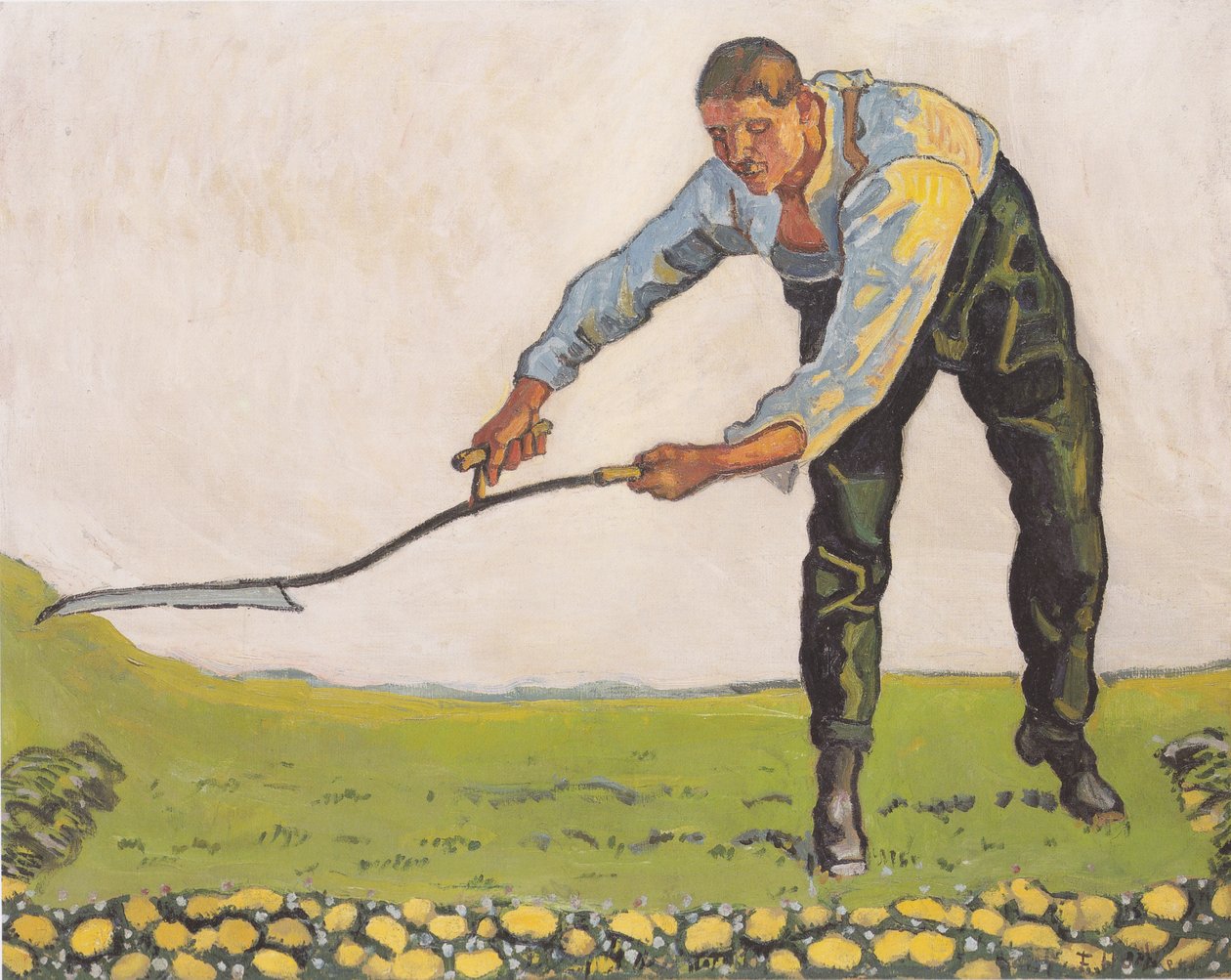 The Reaper by Ferdinand Hodler