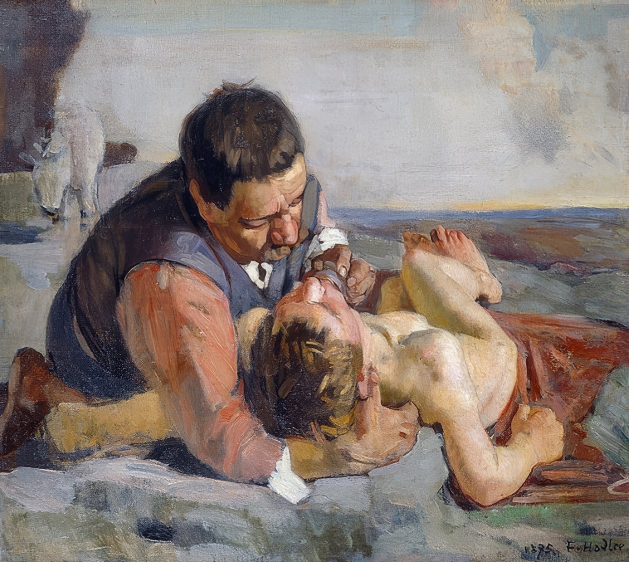 The Good Samaritan by Ferdinand Hodler