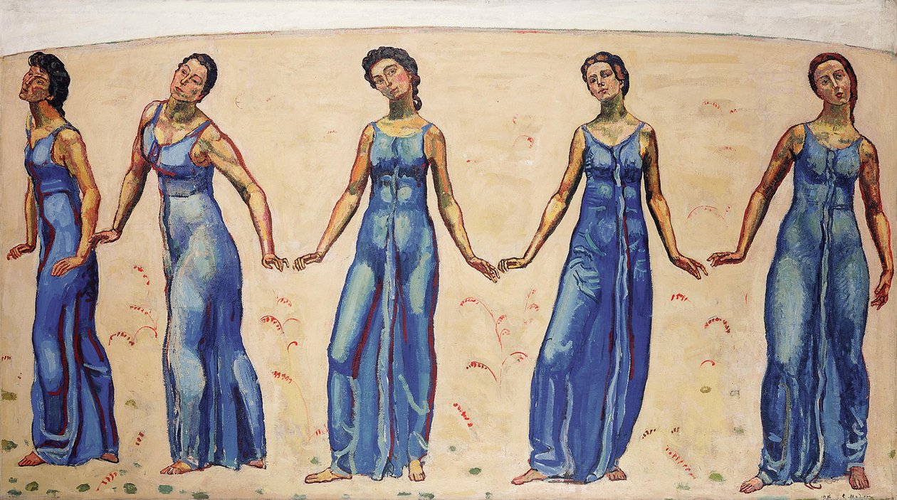 Look into the Infinity by Ferdinand Hodler