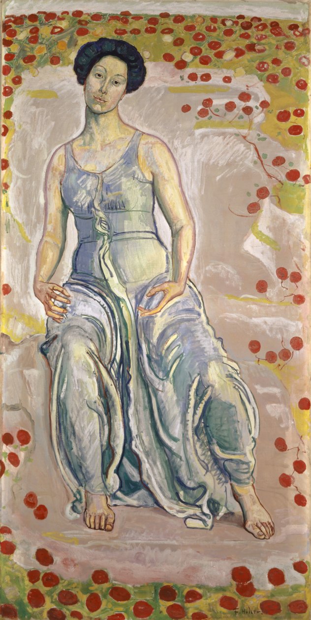 Sacred Hour by Ferdinand Hodler