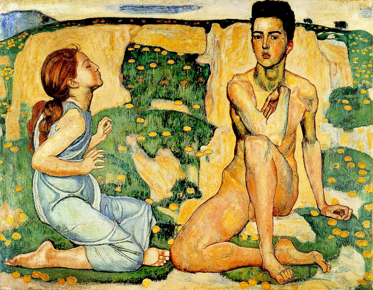 Spring by Ferdinand Hodler