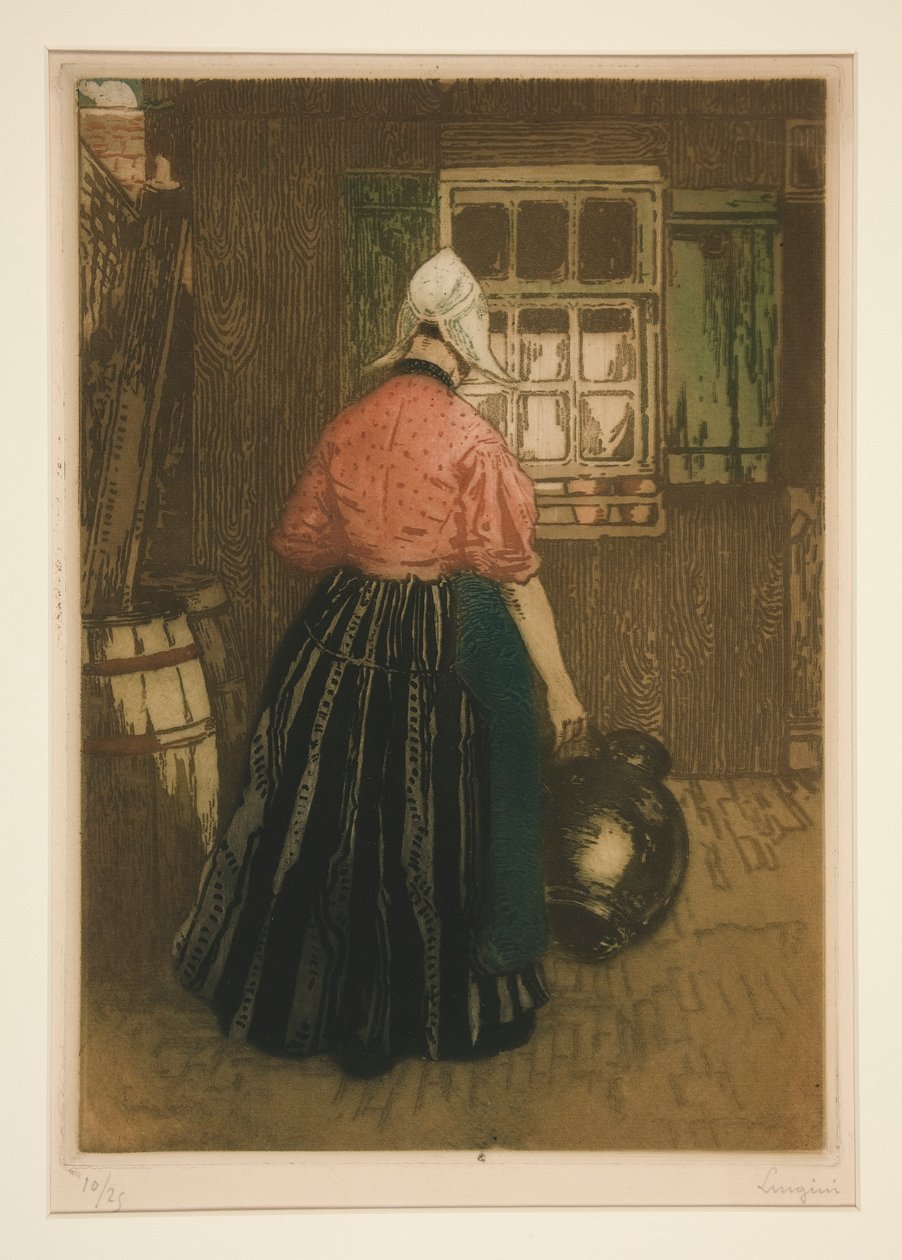 The Woman with the Jug by Ferdinand Jean Luigini