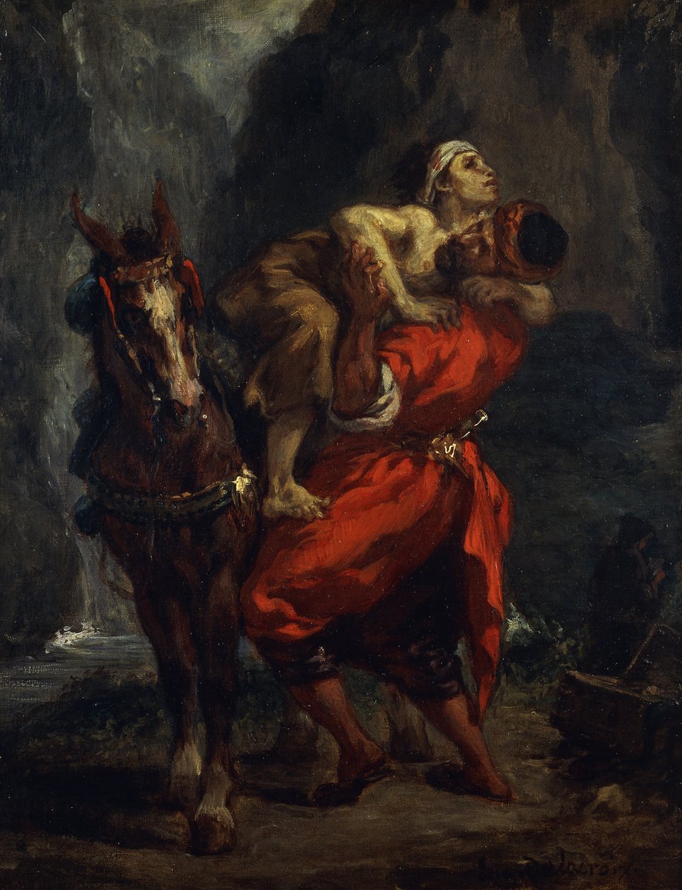 The Good Samaritan by Ferdinand Victor Eugene Delacroix