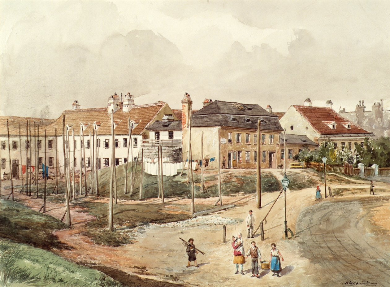 Suburban Building Plot by Ferdinand Weckbrodt