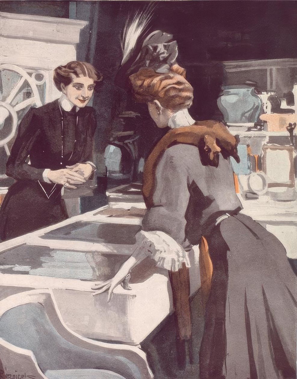 Courteous Service by Ferdinand von Reznicek