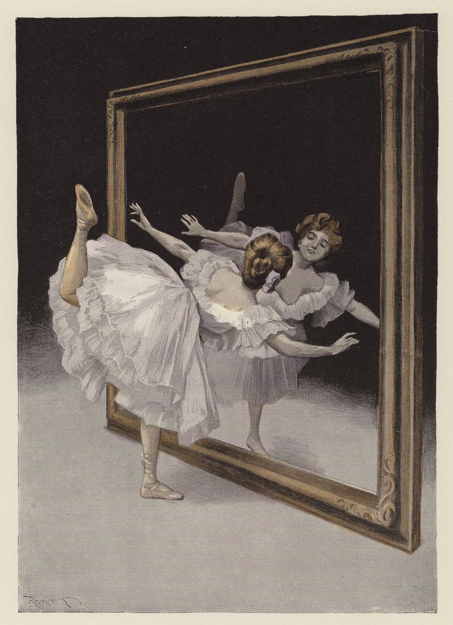 Mirror Dance by Ferdinand von Reznicek