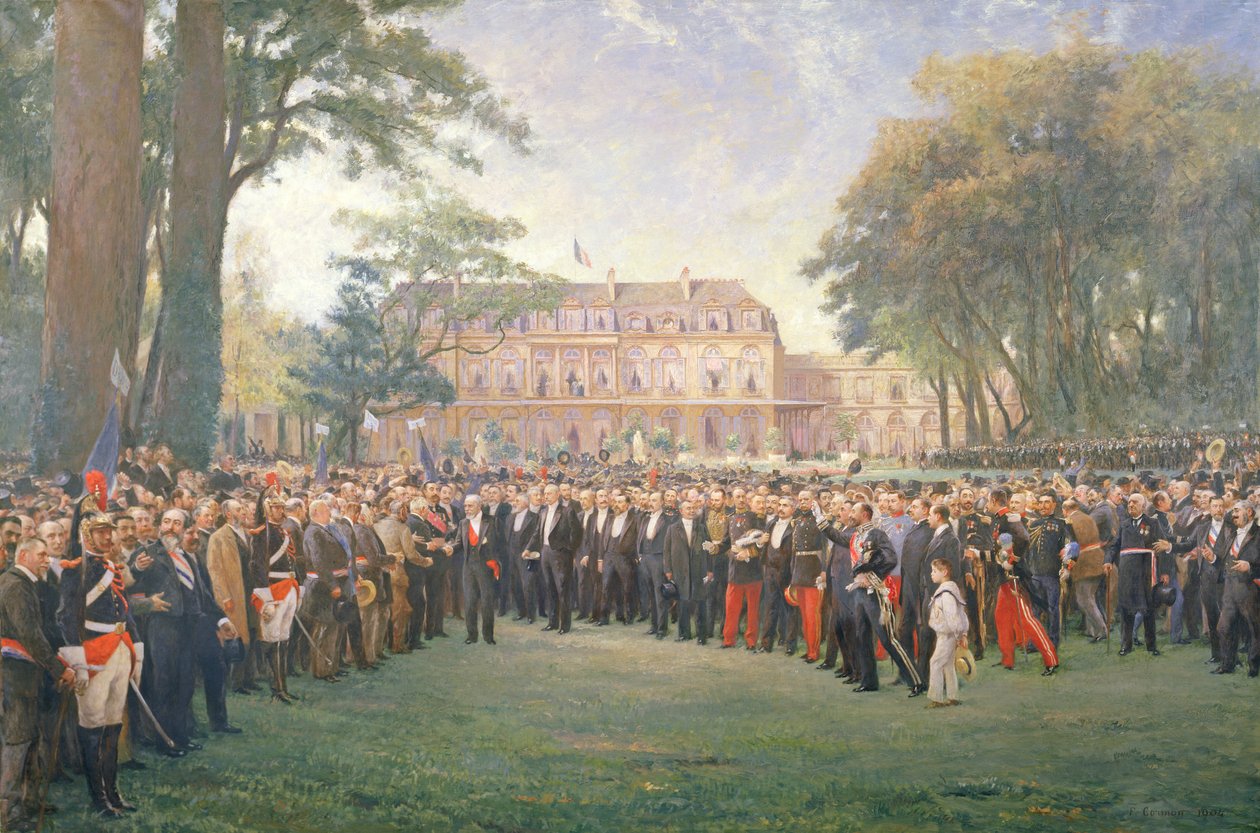 Reception of the Mayors of France at the Elysee Palace, 22nd September 1900, 1904 by Fernand Cormon