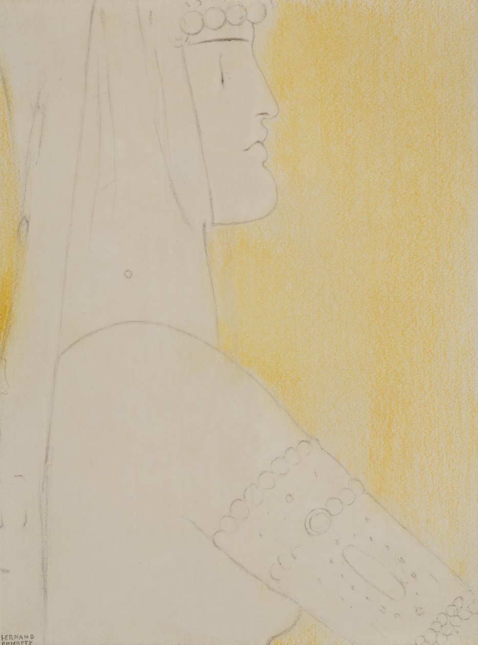 Study for Pass by Fernand Khnopff