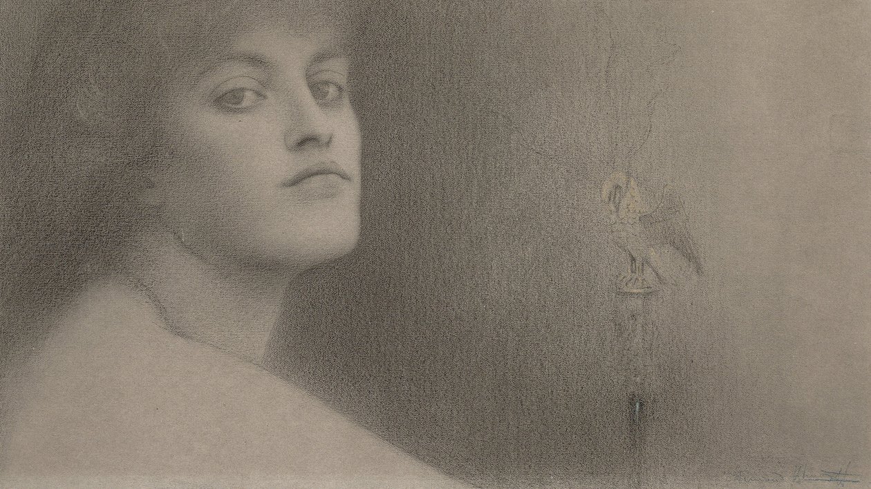 Study for The Offering by Fernand Khnopff