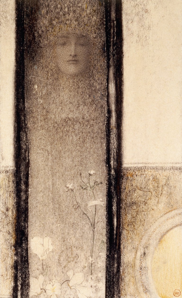 Mysterious Woman, c.1909 by Fernand Khnopff