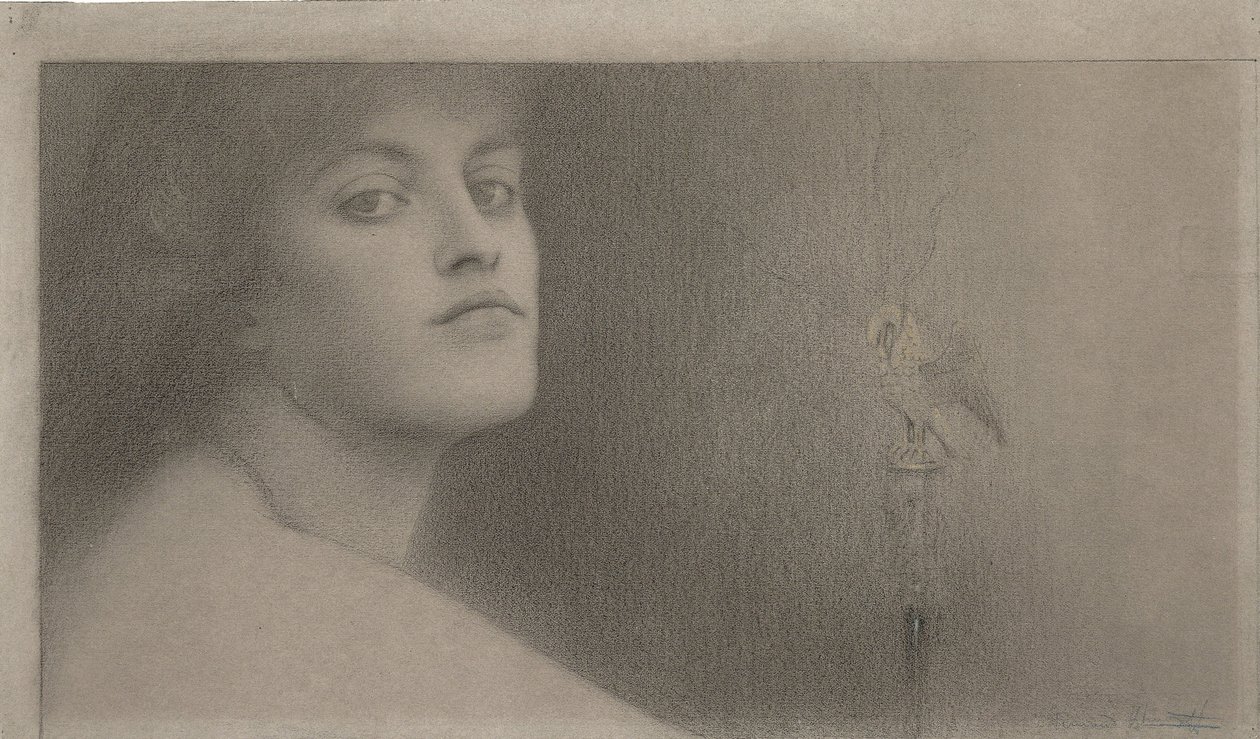 Study for The Offering by Fernand Khnopff