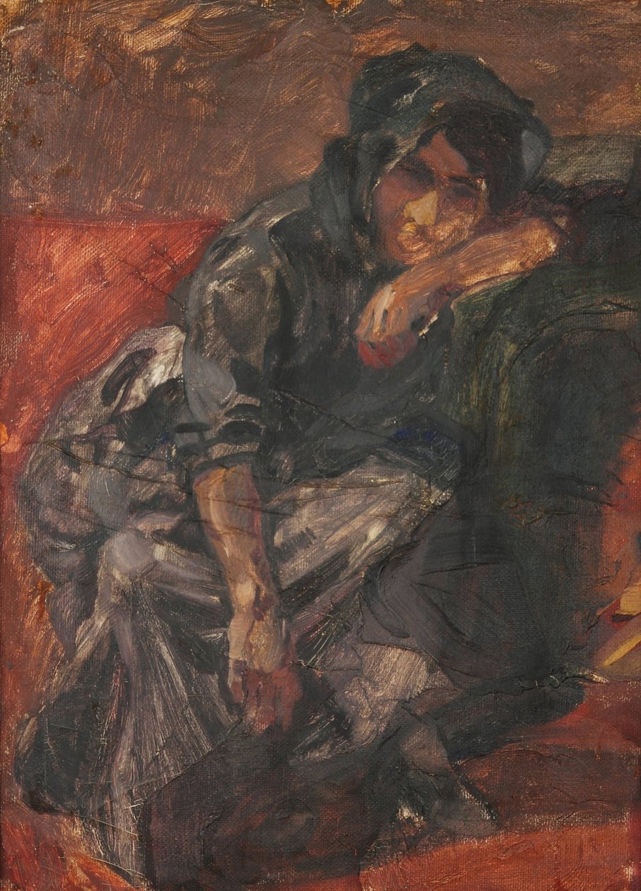 Study of a Woman or Return Home by Fernando Fader