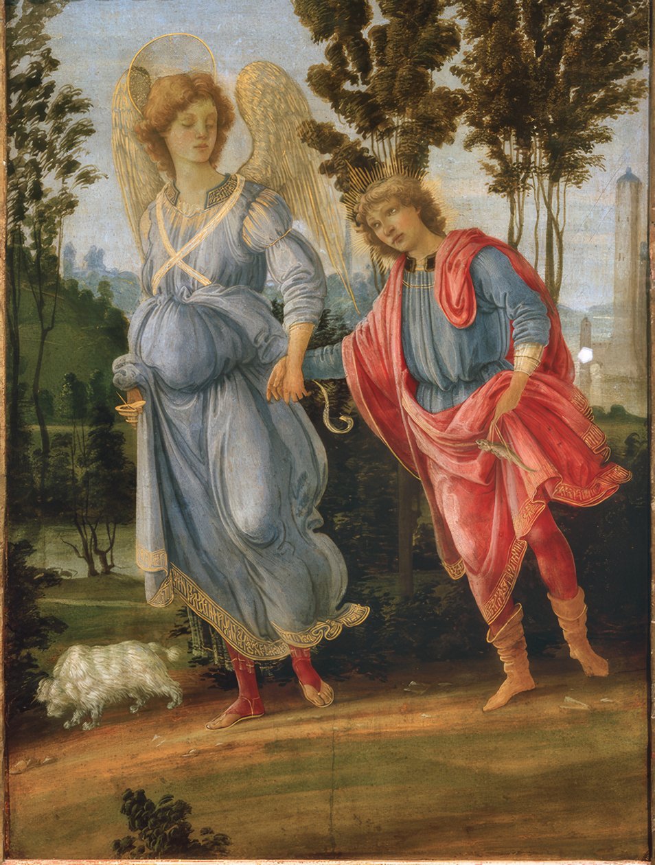 Tobias with the Angel by Filippino Lippi