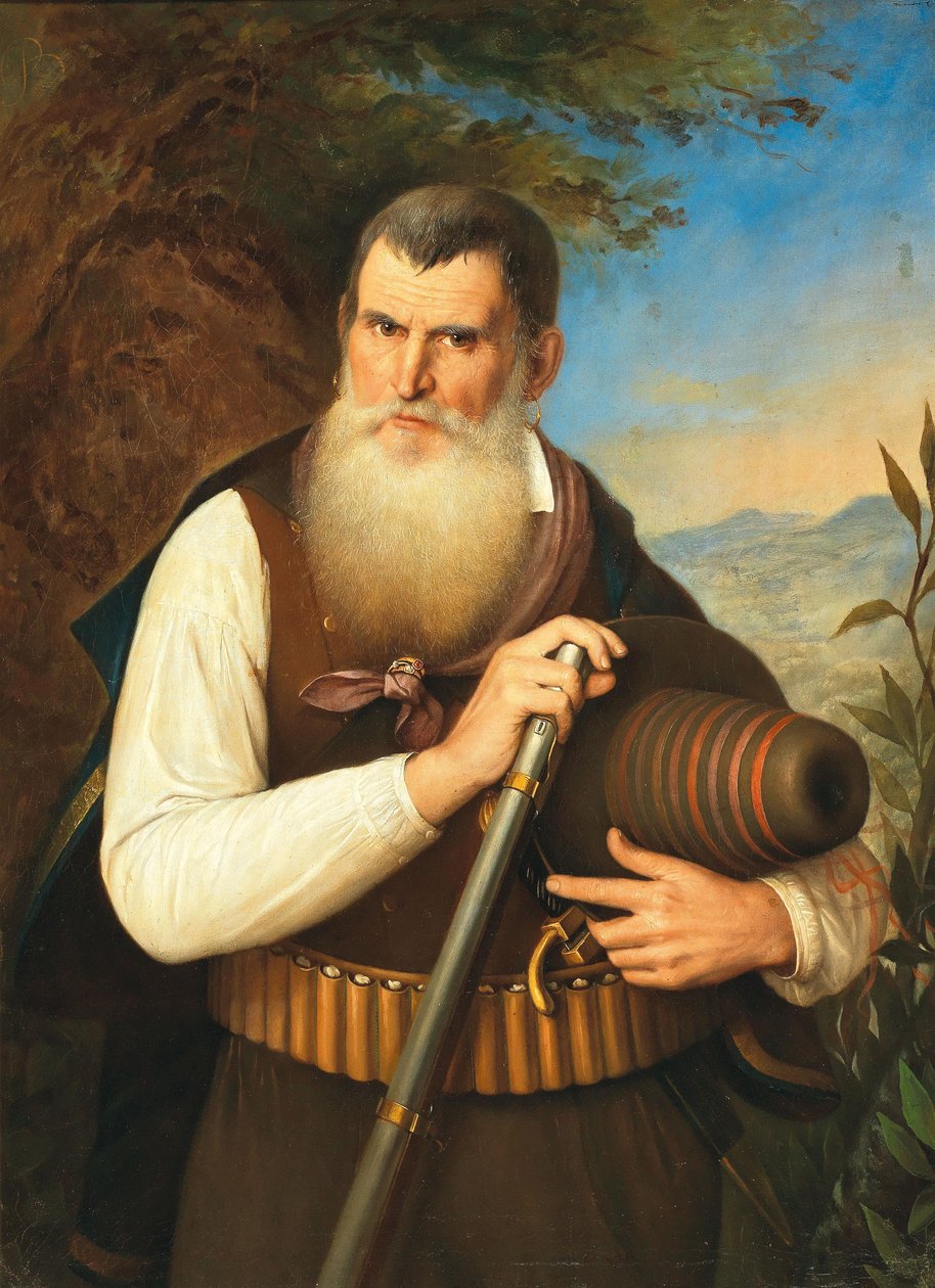 Portrait of Antonio Gasbarrone by Filippo Balbi